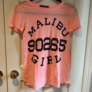 Wildfox Malibu Girl 90265 T Shirt Size Small